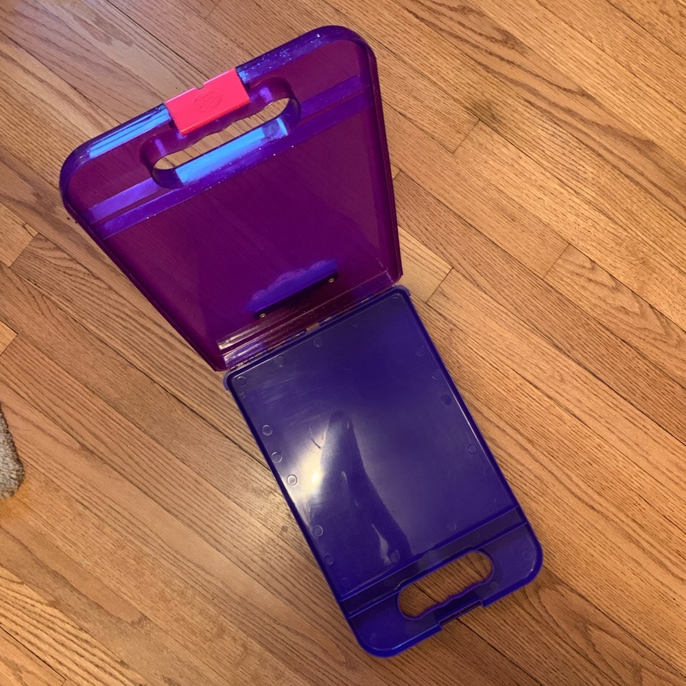 Lisa Frank / Angel Cat Clip Board / Project Storage Case - Picture 6 of 8